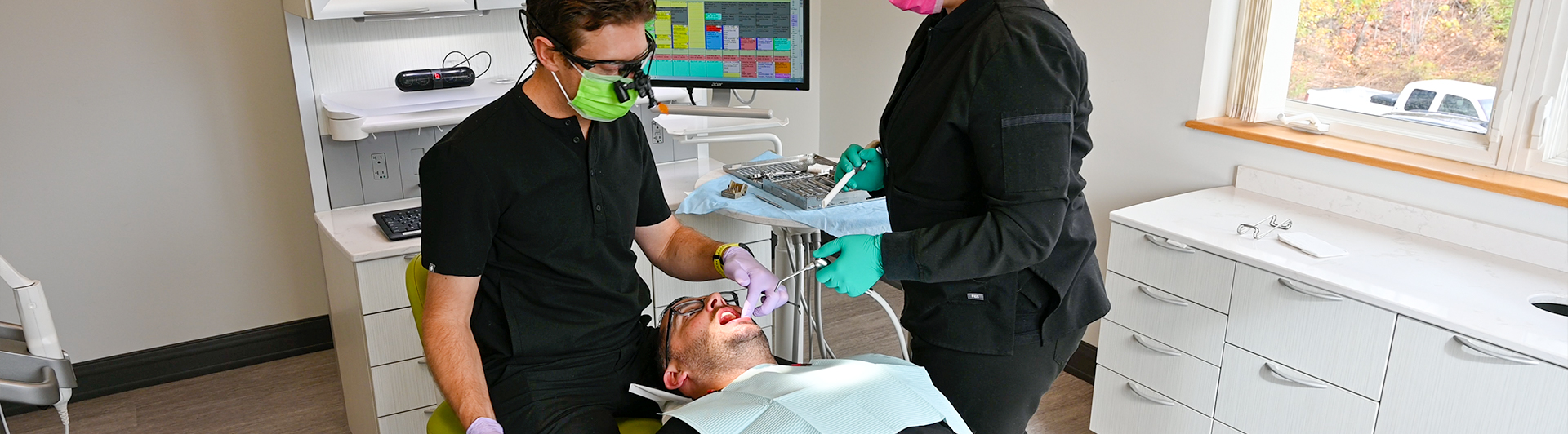 checkups and cleaning